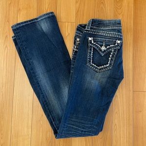 Miss Me Jeans! Size 25 X-Long! Almost brand new!